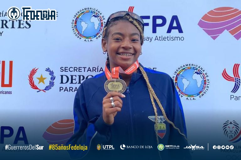KRISTEL MÉNDEZ, MEDALLA DE BRONCE EN IBEROAMERICANO DE ATLETISMO EN ASUNCIÓN. –