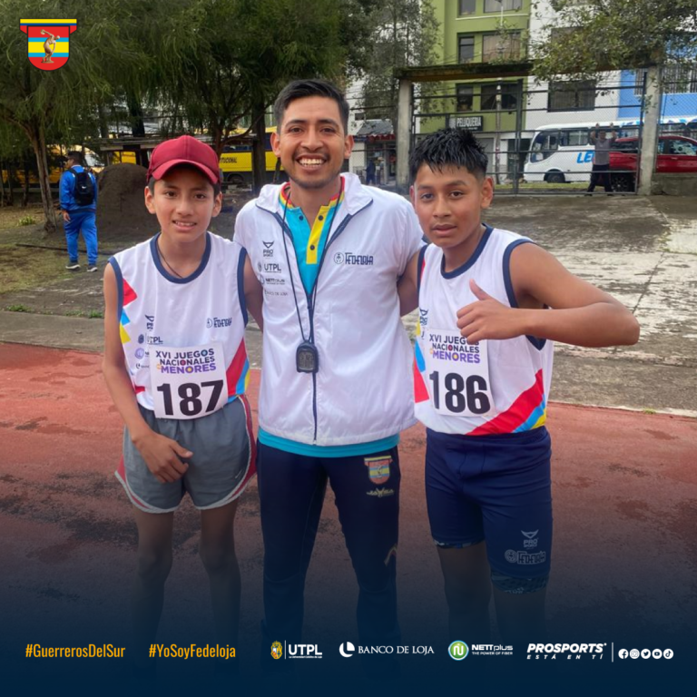 ATLETISMO CON LAS PRIMERAS MEDALLAS PARA LOJA EN JUEGOS NACIONALES DE MENORES 2024.-