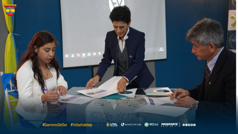 FEDELOJA FIRMA CONVENIO CON LA UNIDAD EDUCATIVA “SAN GERARDO”