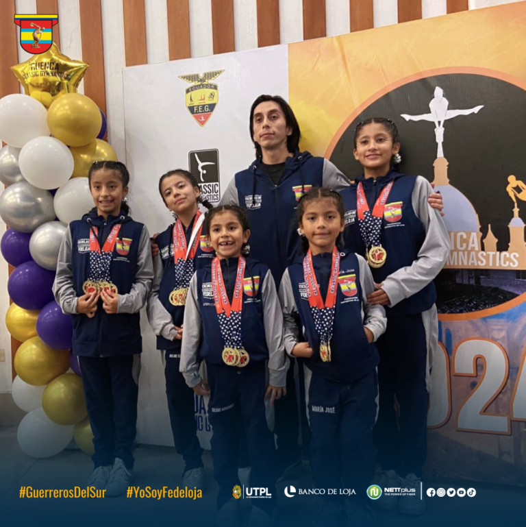 GIMNASTAS LOJANAS DISPUTAN MEDALLAS EN NACIONAL USAG 2024 EN CUENCA.-