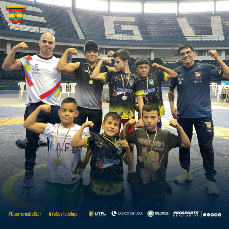 PRESEAS PARA LOJA EN NACIONAL U11 Y U13 DE LUCHA OLÍMPICA.-