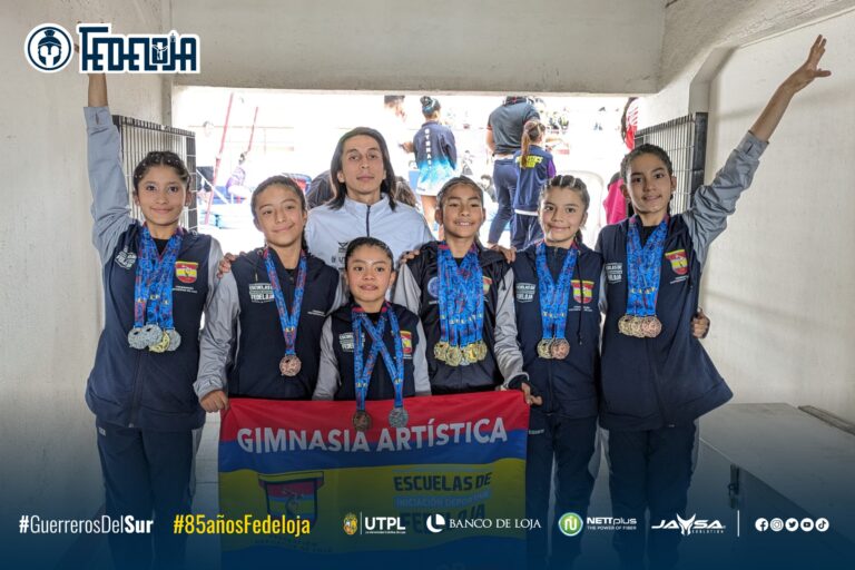 GIMNASTAS DE LA ESCUELA DE INICIACIÓN DE FEDELOJA CLASIFICARON AL SUDAMERICANO.