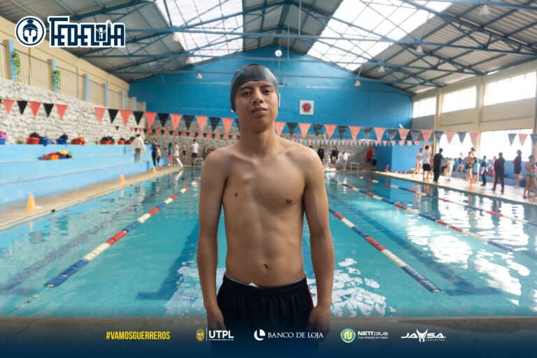 EL LOJANO ALEX PINEDA COMPITE EN EL WORLD PARA SWIMMING SERIE LIMA PERÚ.-
