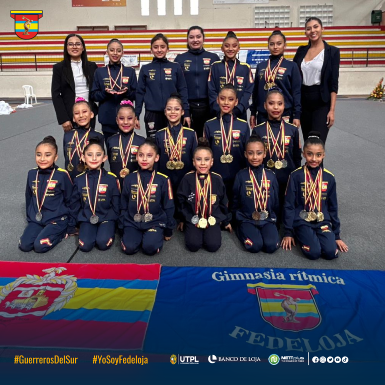 FEDELOJA ALCANZÓ MEDALLAS EN EL CAMPEONATO NACIONAL AVANZADAS DE GIMNASIA RÍTMICA.-