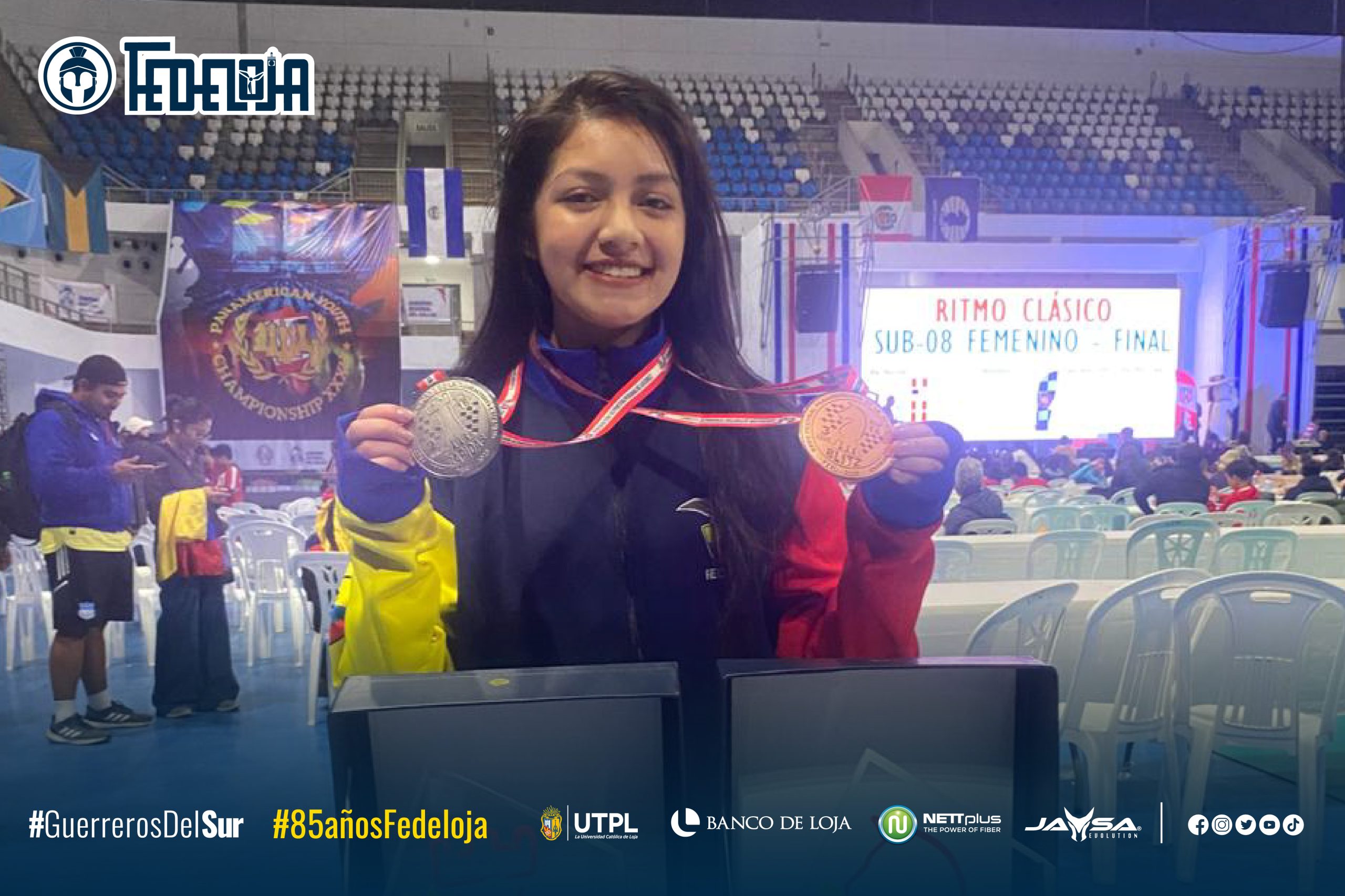 LA AJEDRECISTA LOJANA ILANY TAPIA CON MEDALLAS EN FESTIVAL PANAMERICANO.-