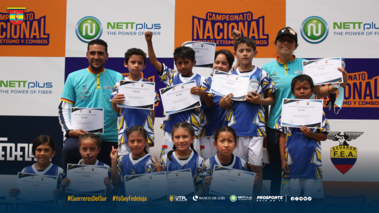 SUREÑOS ALCANZARON PODIUM EN CAMPEONATO NACIONAL DE MINI ATLETISMO Y COMBOS REALIZADO EN LOJA. –  
