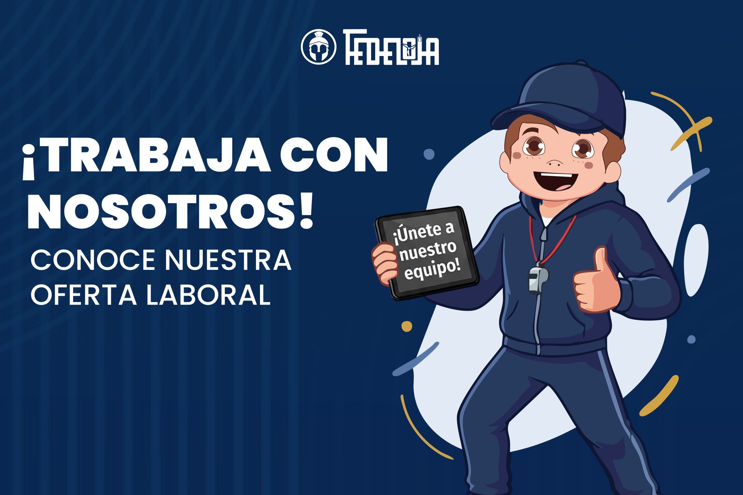 ¡Trabaja con nosotros!