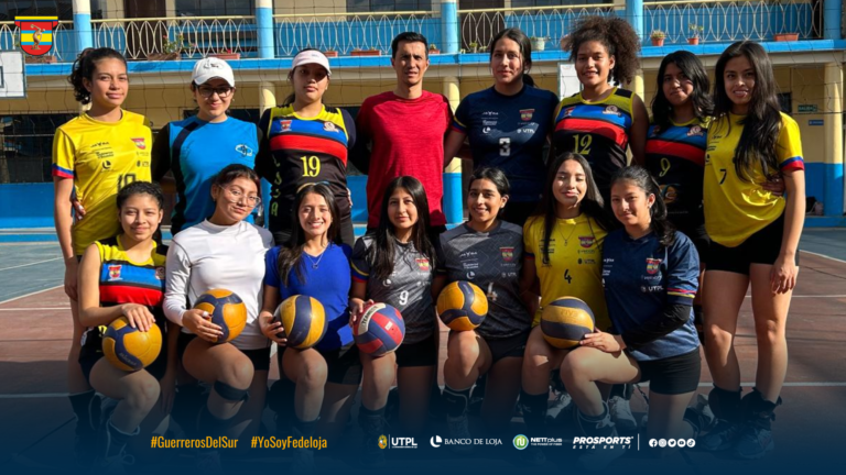 EL SEXTETO DE VOLEIBOL FEMENINO DE LOJA TAMBIÉN COMPARTE CANCHA EN JUEGOS NACIONALES PREJUVENILES.-
