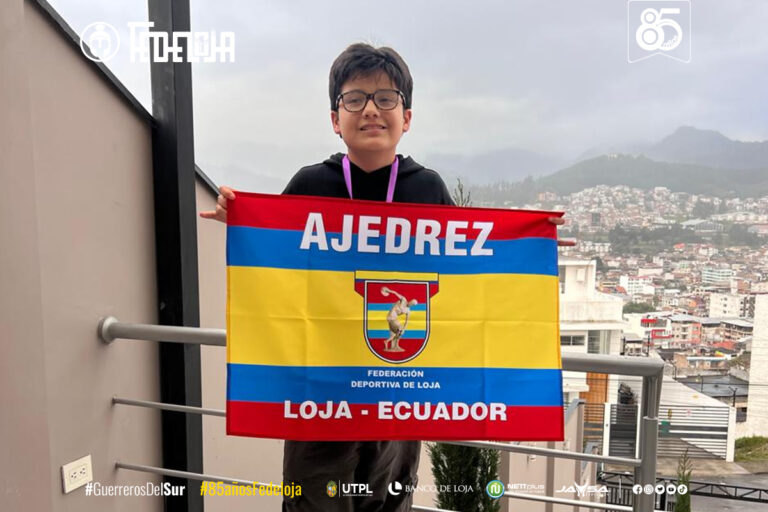 EL AJEDRECISTA LOJANO RODRIGO ASTUDILLO PARTICIPA EN EL PRIMER  TORNEO ABIERTO DE AJEDREZ.-