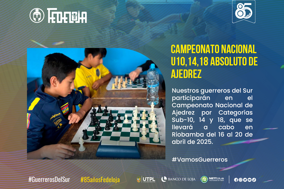 AJEDRECISTAS LOJANOS INTERCAMBIAN FICHAS EN RIOBAMBA