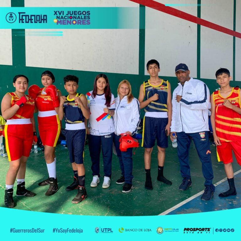 PUJILISTAS LOJANOS COADYUVARON CON 35 PUNTOS EN JUEGOS NACIONALES DE MENORES 2024.-