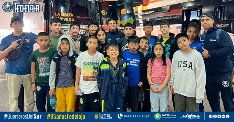 LUCHADORES DE LOJA COMBATEN EN EL CAMPEONATO NACIONAL U11 Y U13 EN LA MANÁ.-