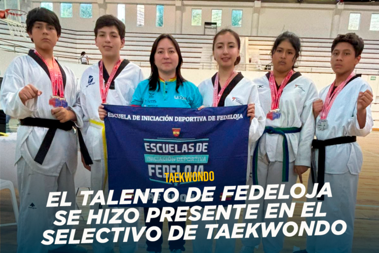 EL TALENTO DE FEDELOJA SE HIZO PRESENTE EN EL SELECTIVO DE TAEKWONDO